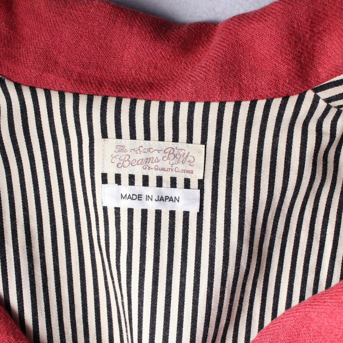 빔즈보이 린넨 숄칼라 패치포켓 재킷 상세 이미지 3