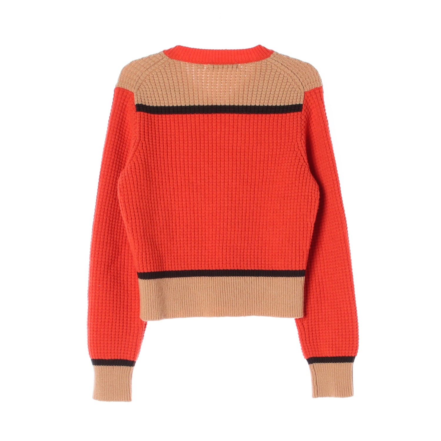 유니클로 x 마르니 22FW V넥 컬러블록 크롭 니트 스웨터 이미지 2