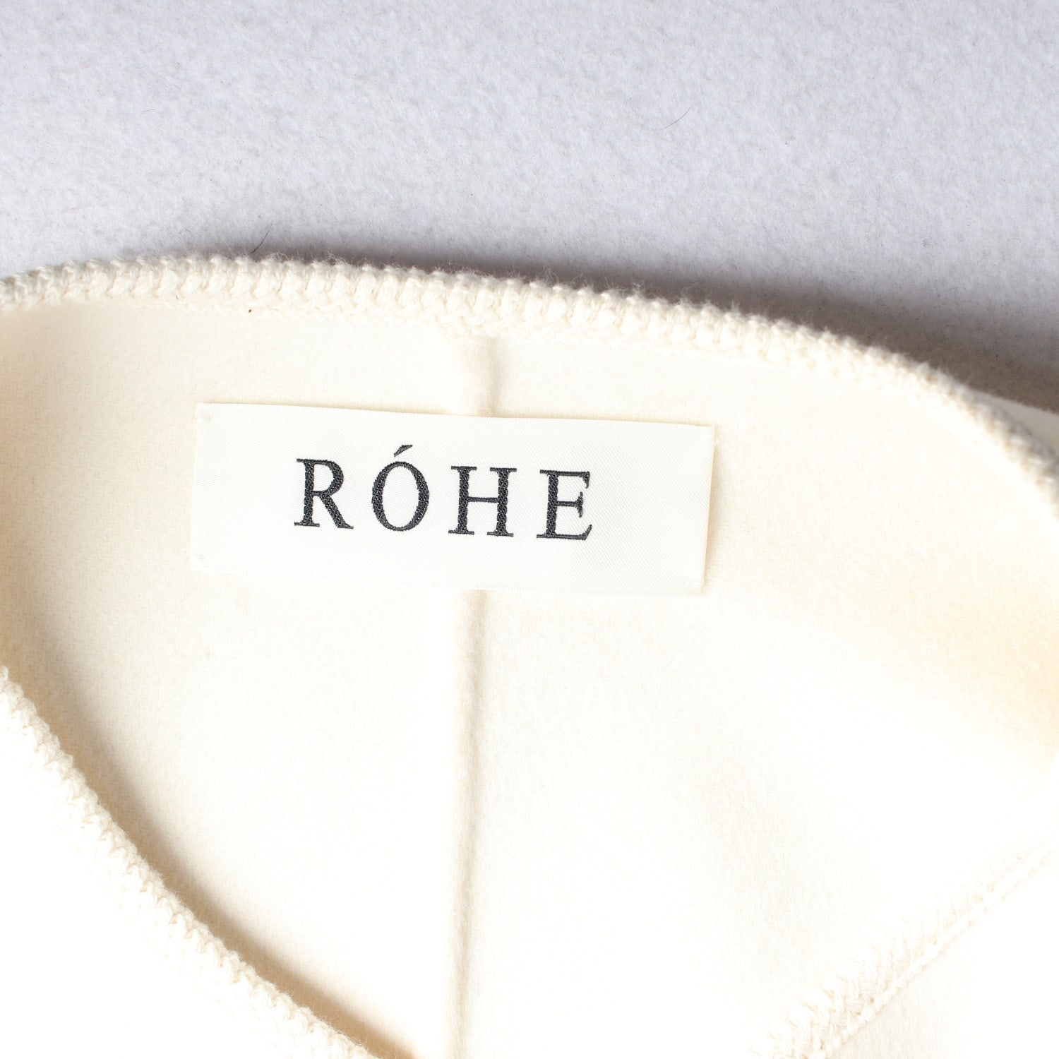 로헤 ROHE 더블 페이스드 마리 울 재킷 이미지 3