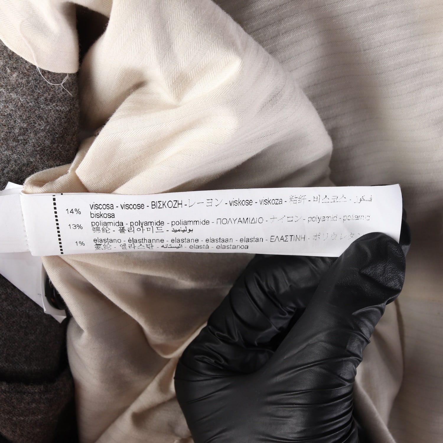 자라 스트라이프 패턴 울 블렌드 블레이저 재킷 이미지 5