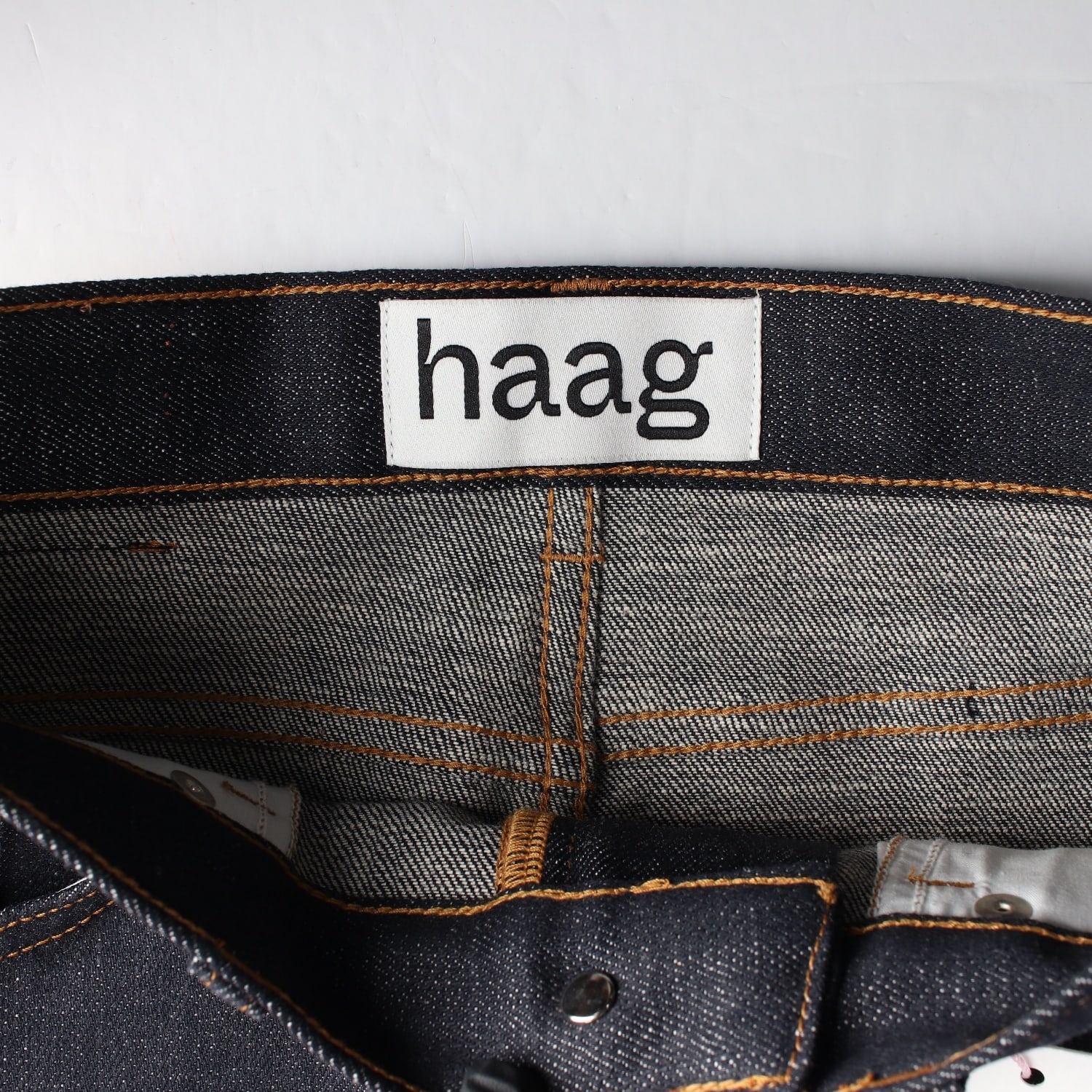 (새상품) 헤이그 haag 23SS 생지 데님 미니 스커트 이미지 3
