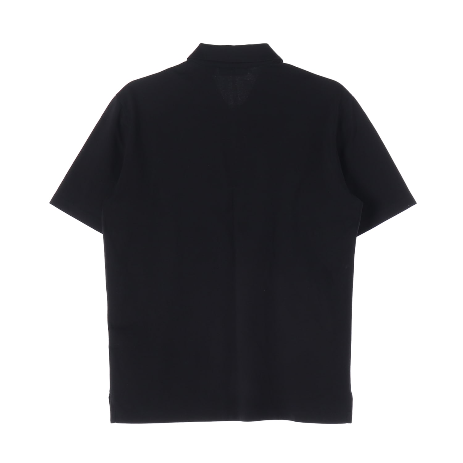 디케이엔와이 DKNY 23SS 베이직 코튼 카라 반팔 티셔츠 블랙 이미지 2