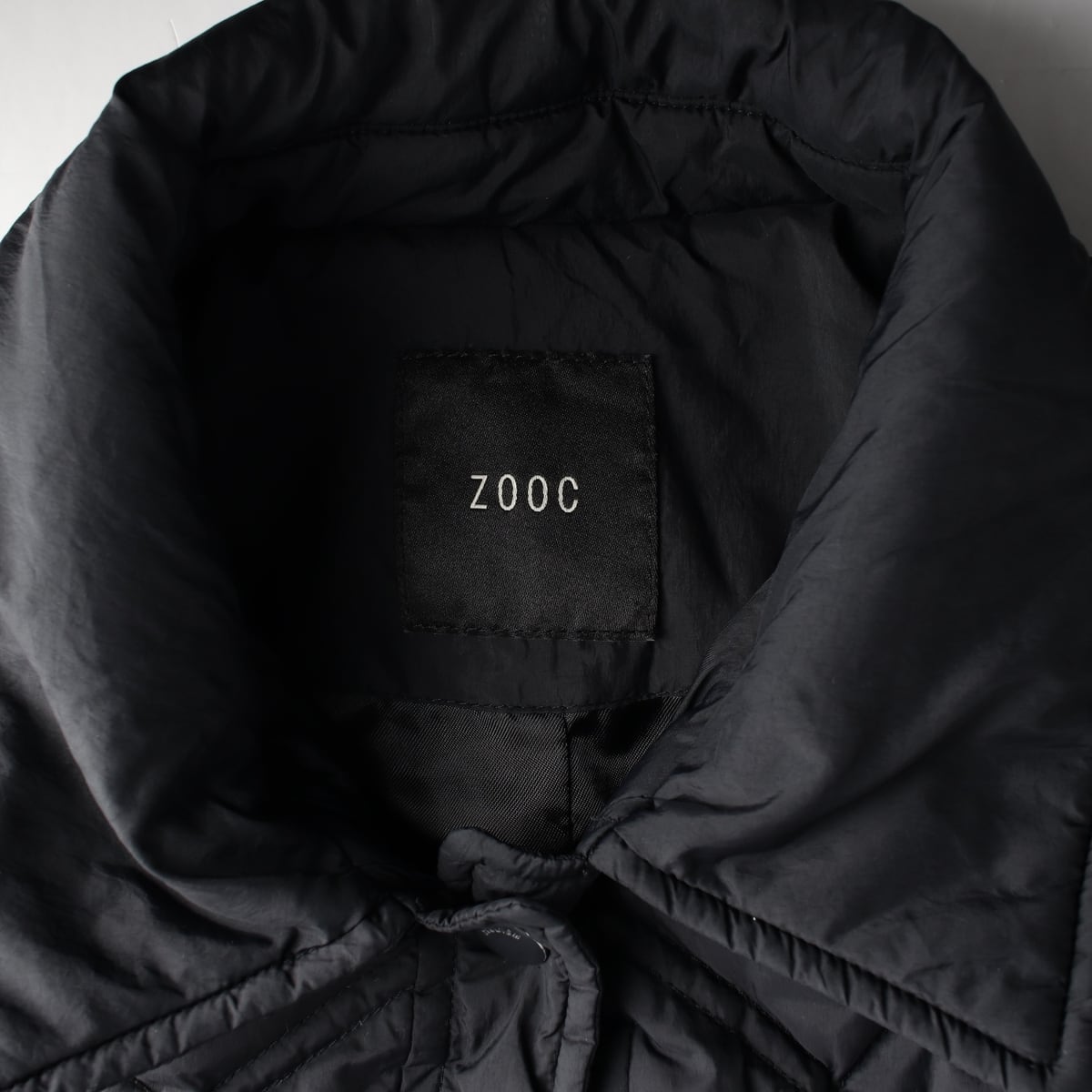 주크 21FW 퀼팅 거위솜털 셔츠형 숏 패딩 상세 이미지 4