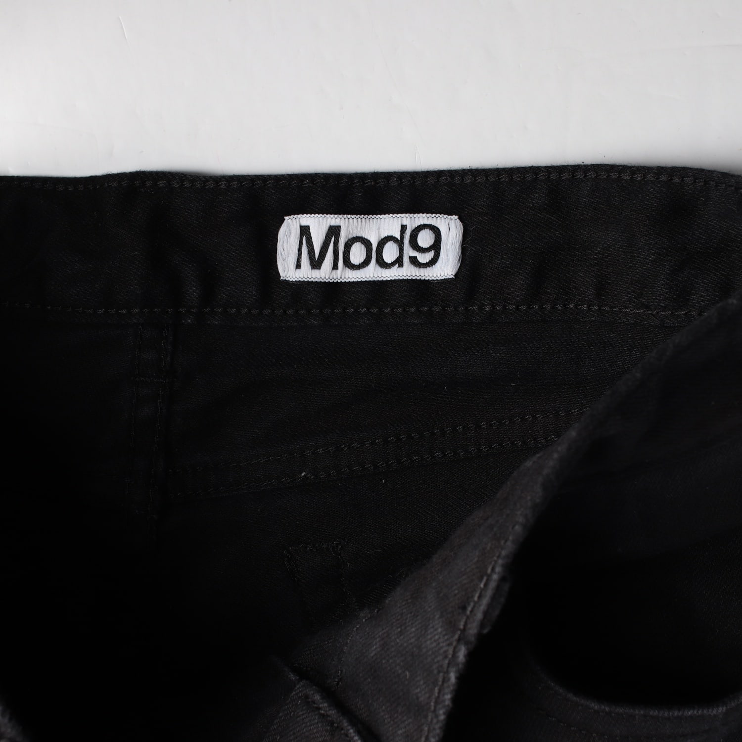 모드나인 23FW MOD7W 와이드핏 코튼 데님 팬츠 이미지 3