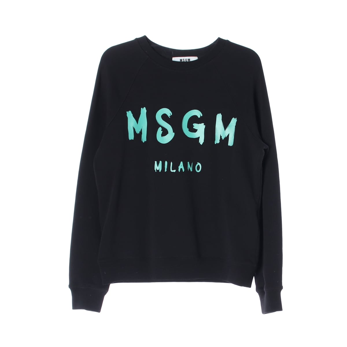 엠에스지엠 MSGM 21SS 브러쉬 로고 래글런 맨투맨 상세 이미지 1