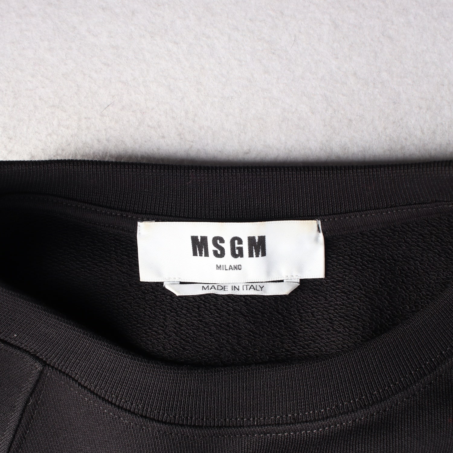 엠에스지엠 MSGM 21SS 브러쉬 로고 래글런 맨투맨 이미지 3