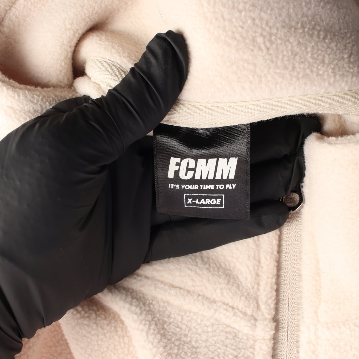 에프씨엠엠 FCMM 22FW 로고 자수 플리스 집업 XL 상세 이미지 3