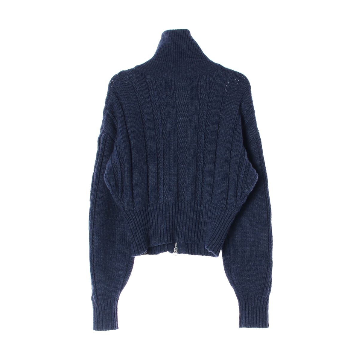 시티브리즈 23FW 울 케이블 2WAY 집업 니트 카라 가디건 상세 이미지 2
