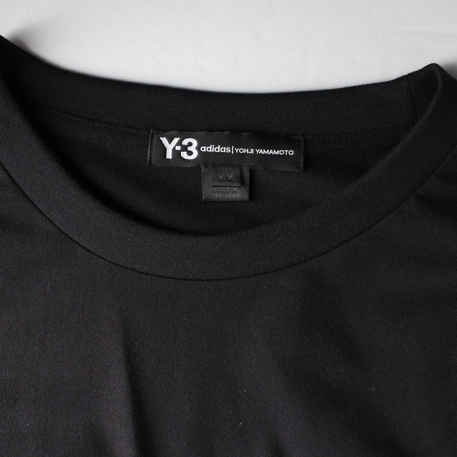 와이쓰리 Y-3 로고 프린트 코튼 롱 슬리브 긴팔 티셔츠 이미지 3