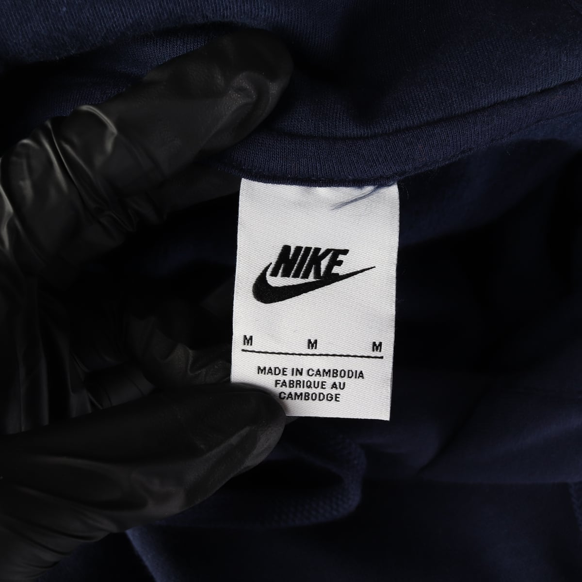 나이키 22FW 프랑스 국가대표FFF 클럽 플리스 후디 후드티 네이비 상세 이미지 3