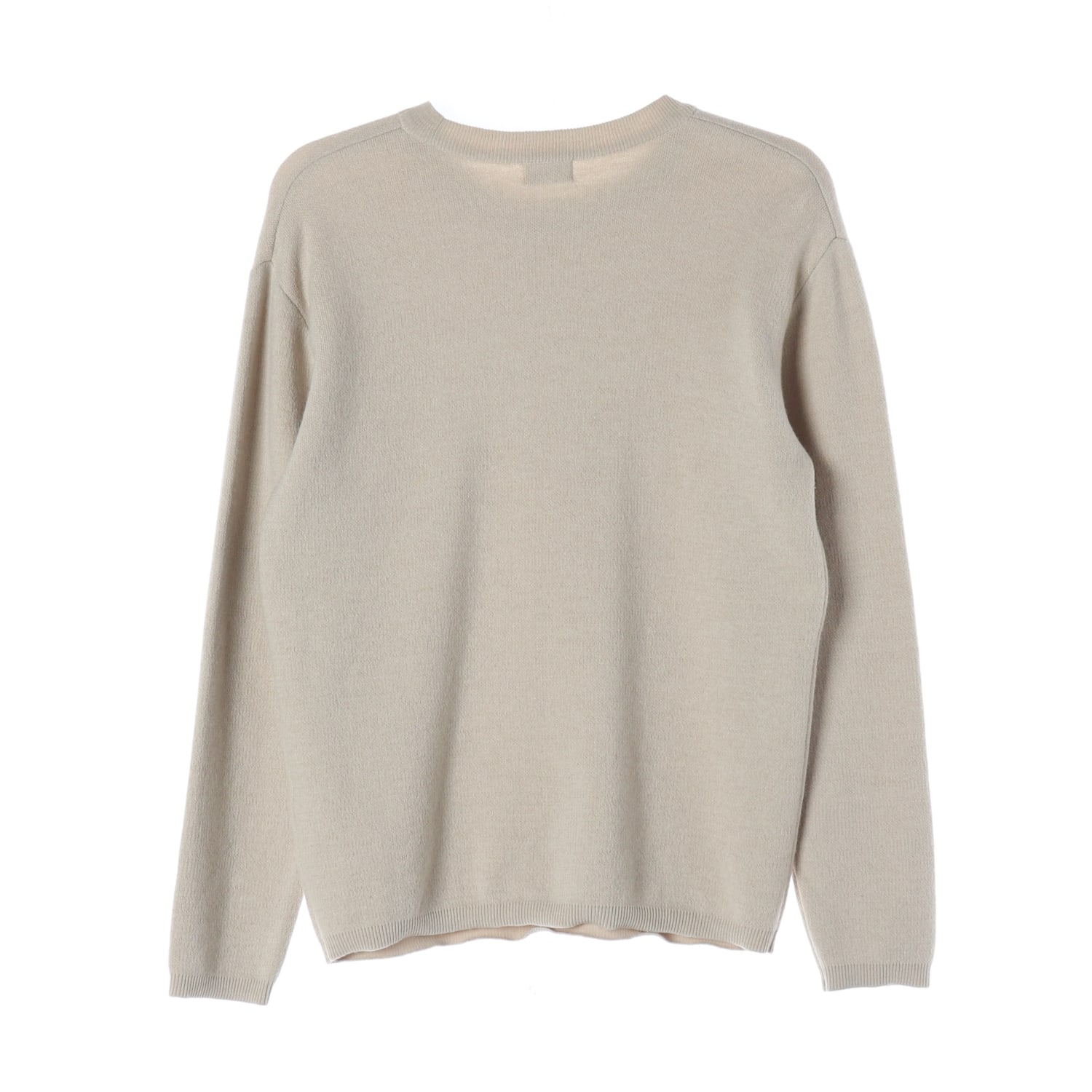 쿠어 미니멀 울 블렌드 라운드 니트 스웨터 이미지 2