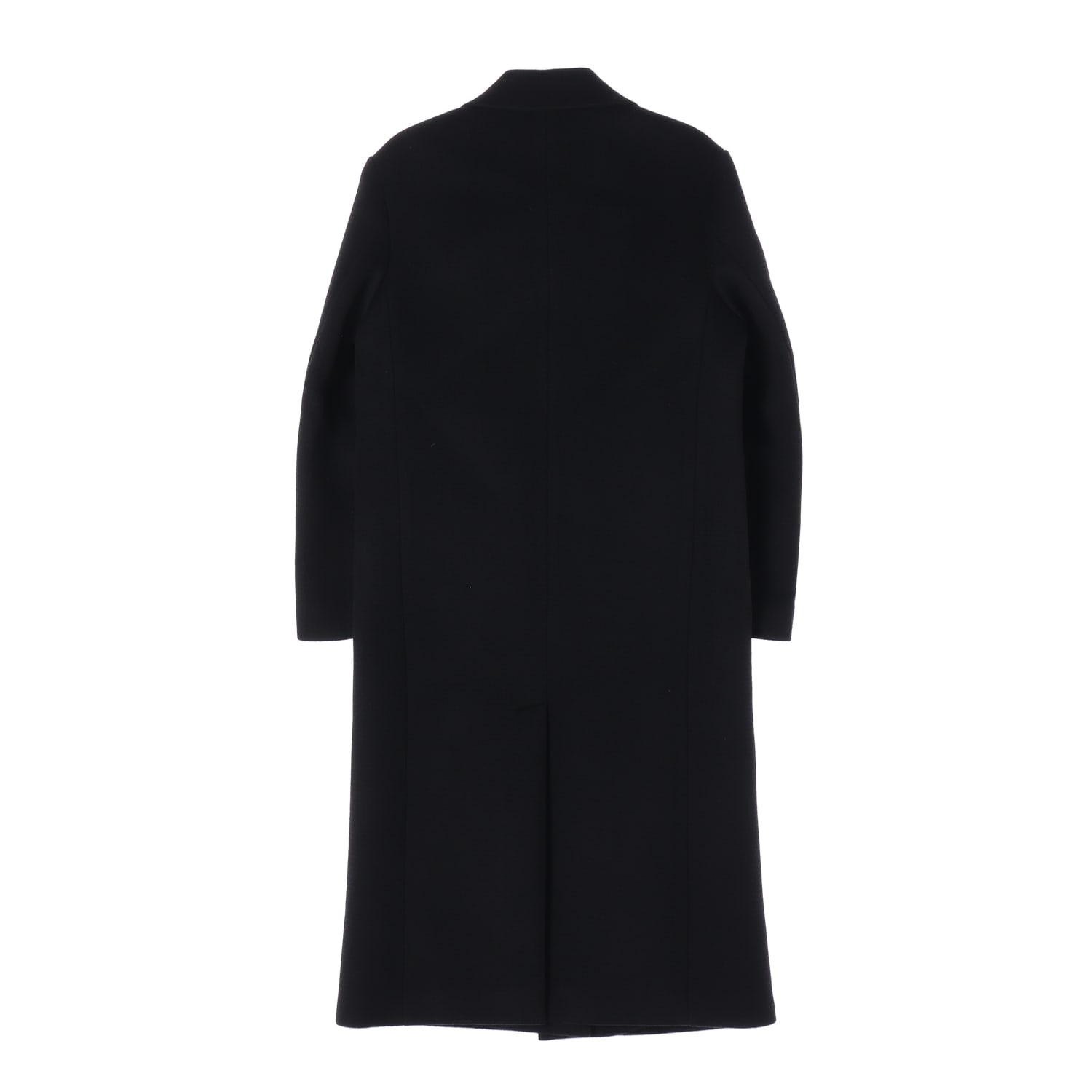아바몰리 21FW 울 100% 노치드 라펠 롱 코트 이미지 3