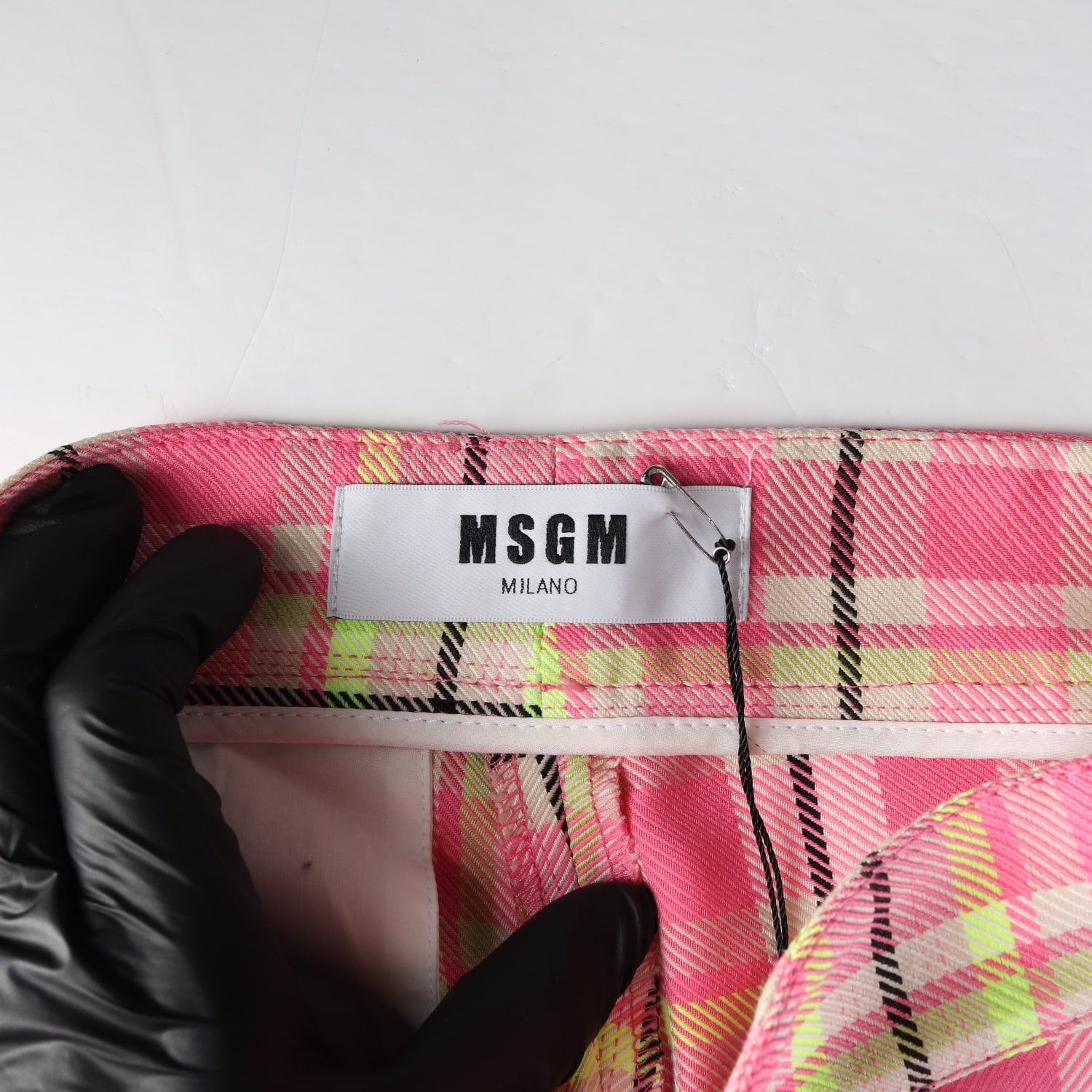 (새상품) 엠에스지엠 MSGM 체크 프론트 포켓 코튼 숏팬츠 이미지 3