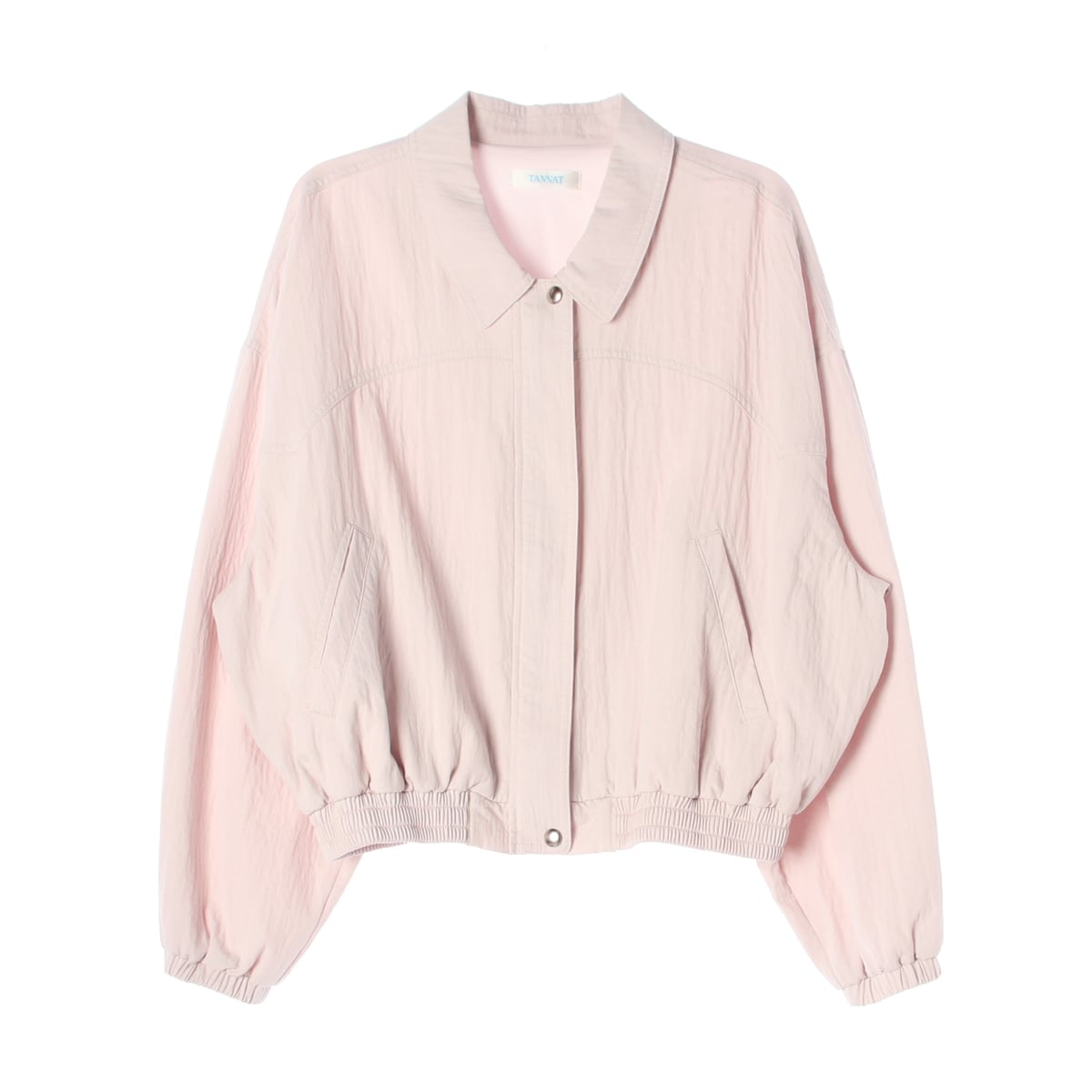 타낫 25FW 카라 벌룬 슬리브 집업 블루종 점퍼 재킷 상세 이미지 1
