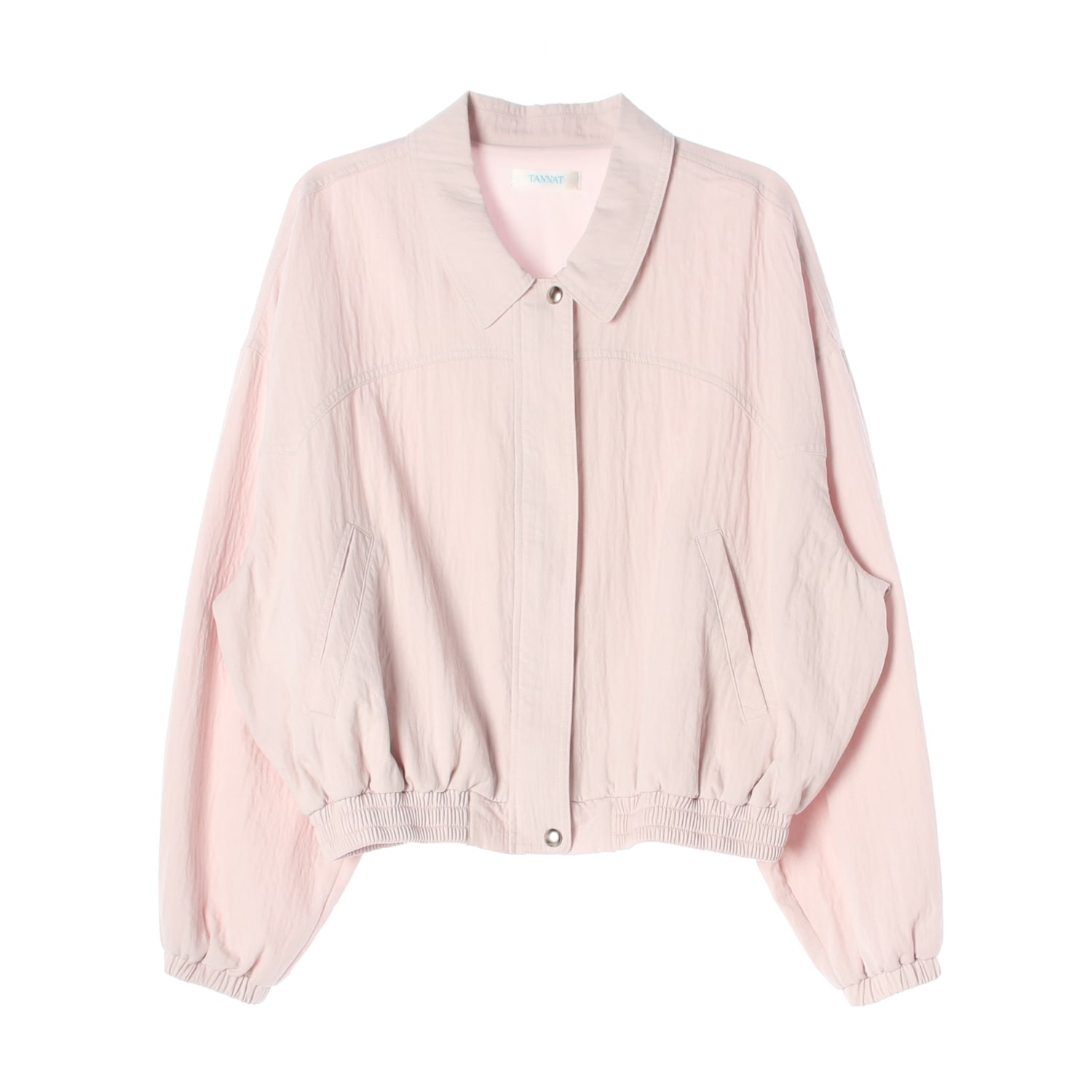 타낫 25FW 카라 벌룬 슬리브 집업 블루종 점퍼 재킷 이미지 1