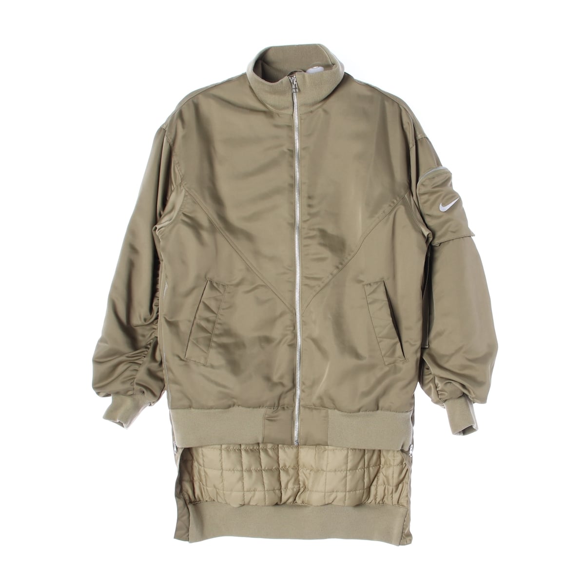 나이키 23FW 에센셜 써마핏 오버사이즈 봄버 자켓 뉴트럴 올리브 상세 이미지 1