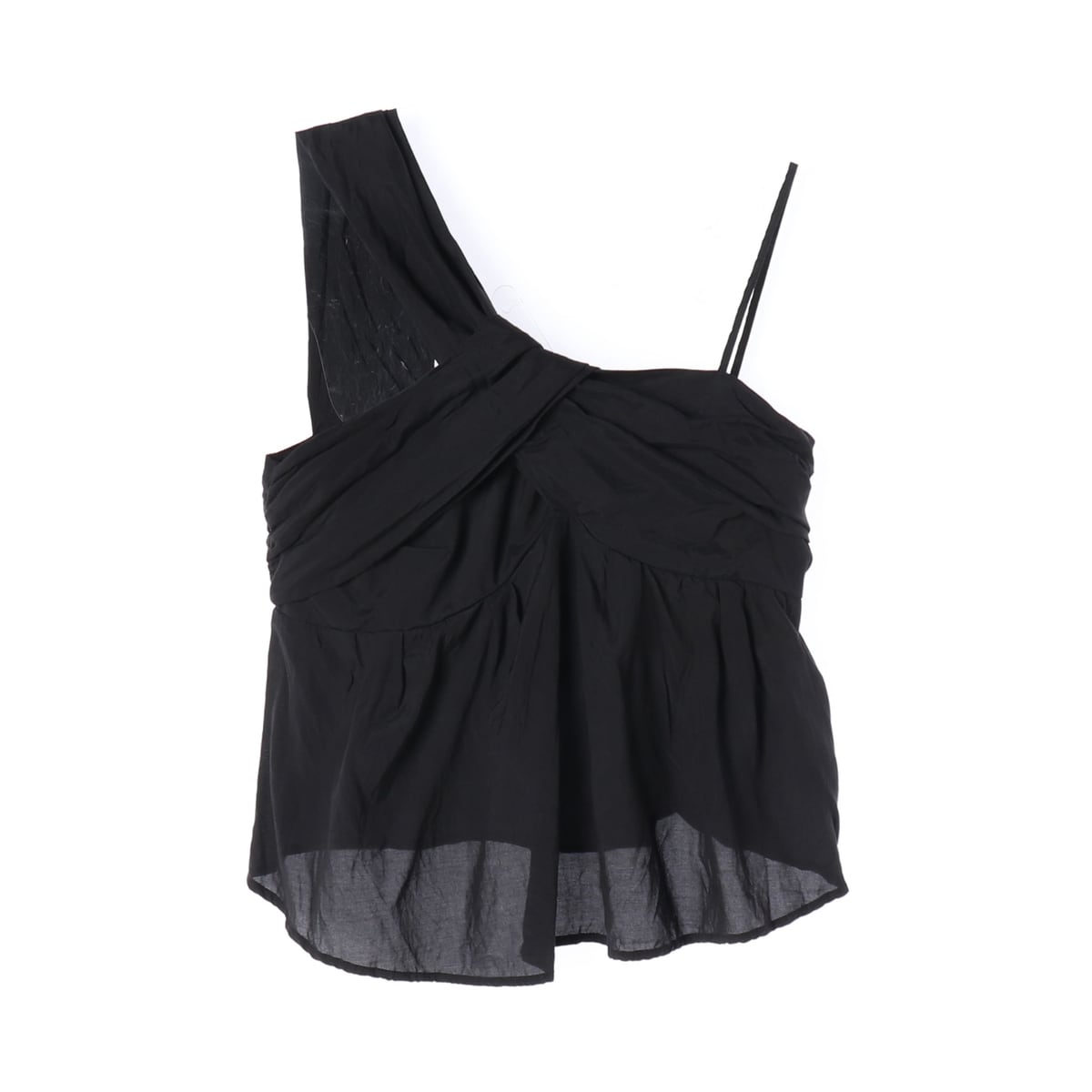 버뮬라 23SS SILKY TWISTED TOP 실키 트위스트 슬리브리스 상세 이미지 1