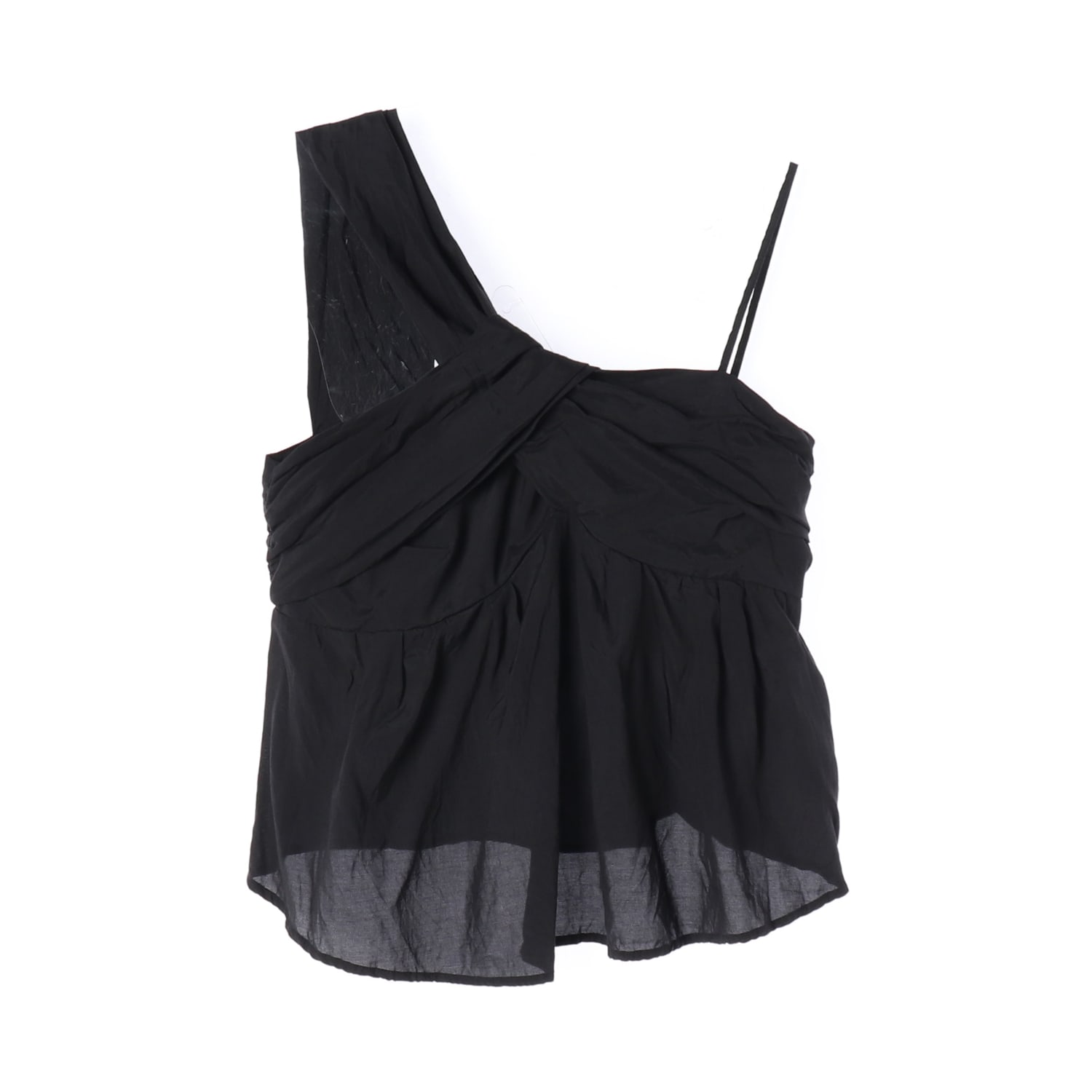 버뮬라 23SS SILKY TWISTED TOP 실키 트위스트 슬리브리스 이미지 1