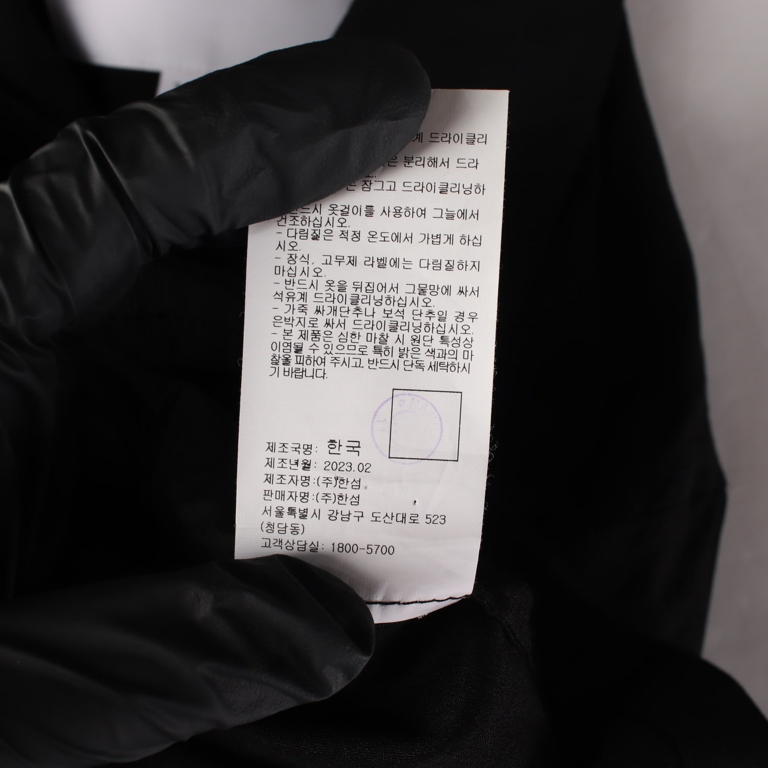캘빈클라인 23SS 린넨 혼방 아웃포켓 크롭 반팔 셔츠 재킷 이미지 5