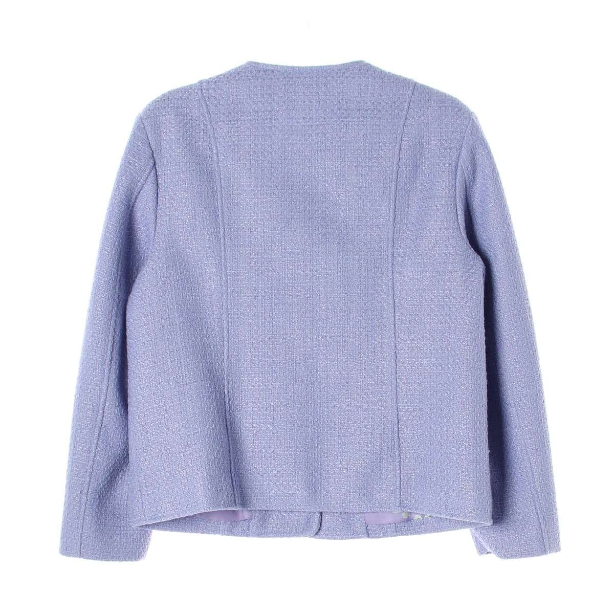 랭앤루 22SS HENRY 헨리 자켓 노카라 라운드넥 트위드 재킷 상세 이미지 2
