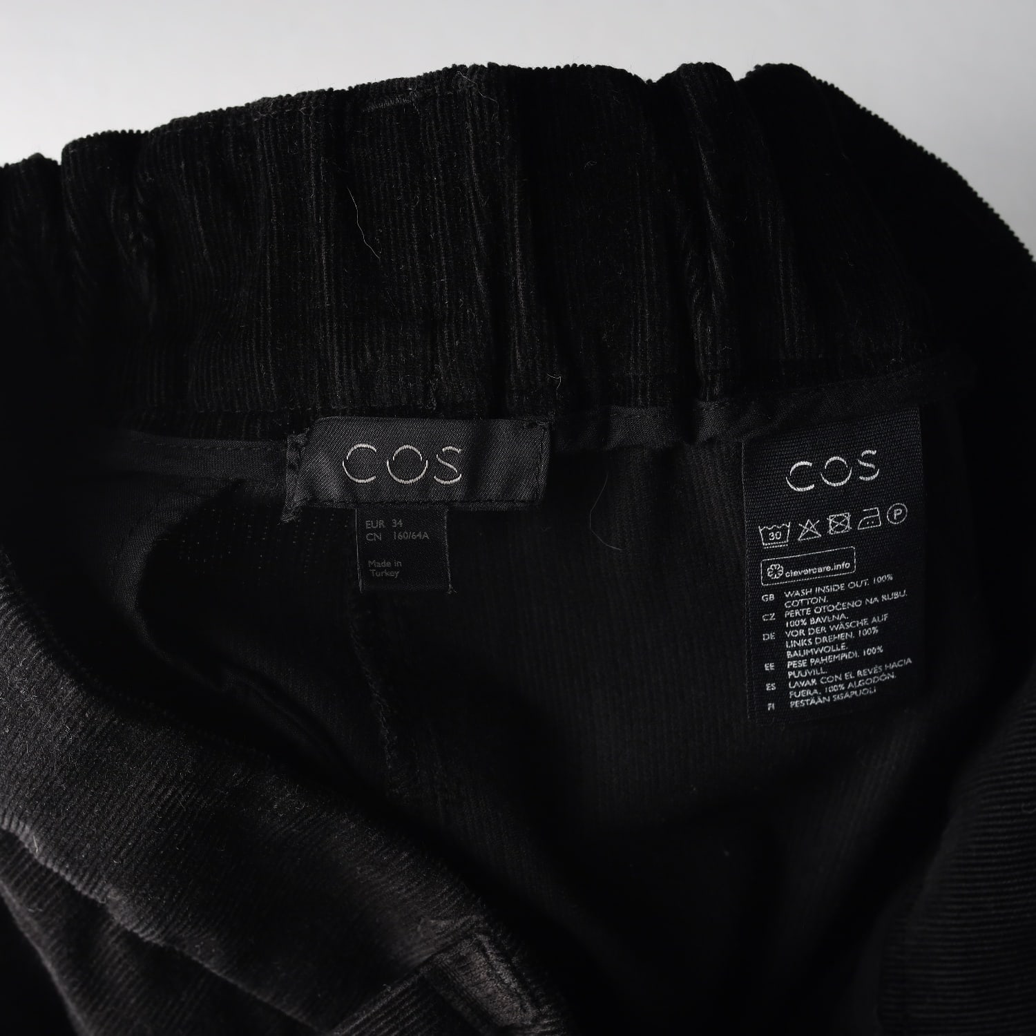 코스 21FW 핀턱 코듀로이 와이드 팬츠 슬랙스 이미지 3