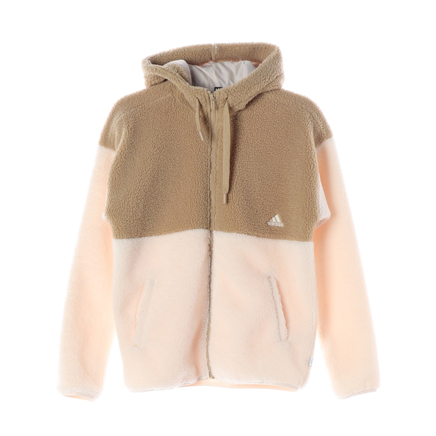 아디다스 22FW 컬러블록 보아 플리스 후드 집업 재킷 이미지 1