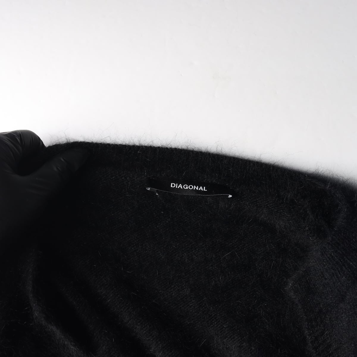 다이애그널 22FW 앙고라 울 레이어드 튜브탑 가디건 상세 이미지 3