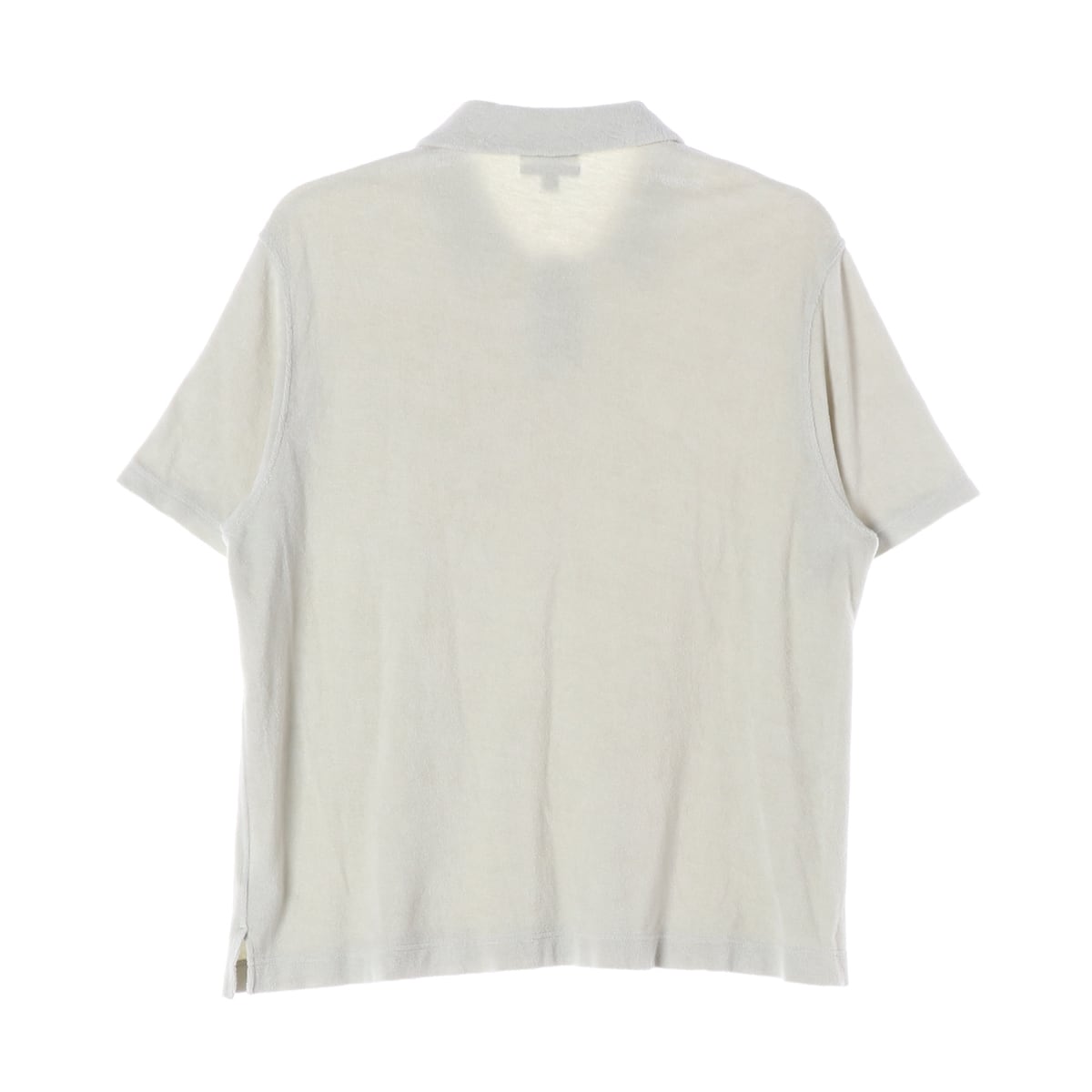 코스 22SS 테리 코튼 폴로 반팔 티셔츠 카라티 상세 이미지 2