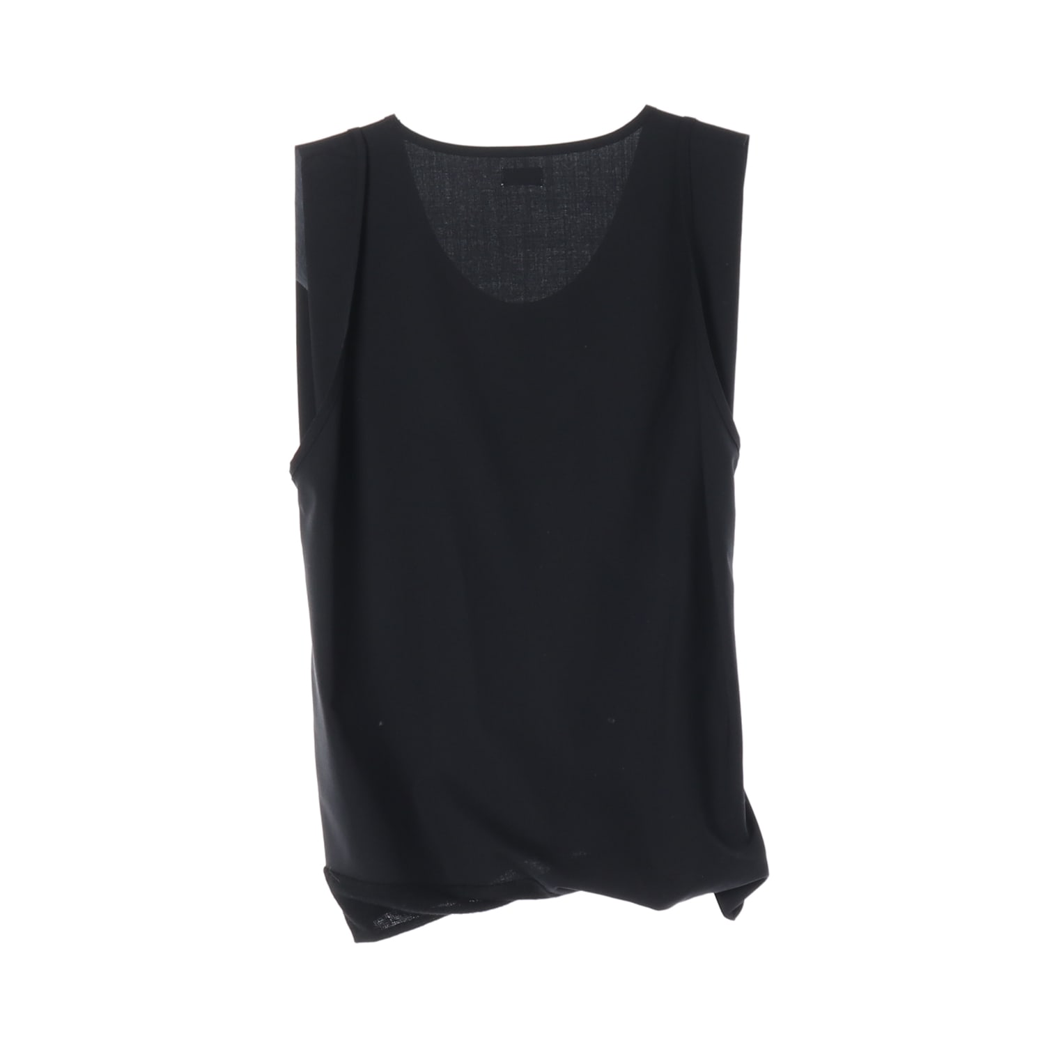 더일마 25SS 울 블렌드 슬리브리스 탑 이미지 2