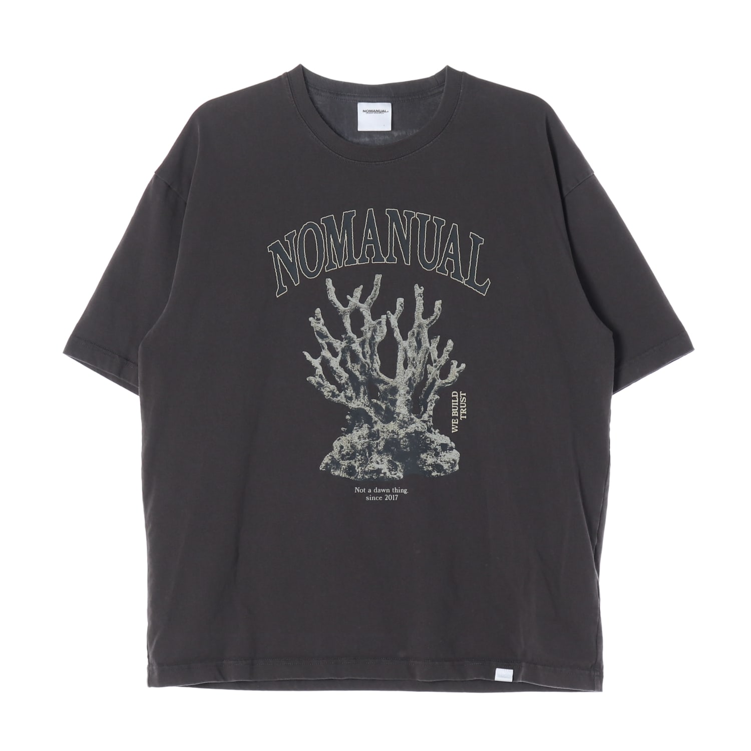 노매뉴얼 25SS METAL CORAL REEF 반팔 티셔츠 이미지 1