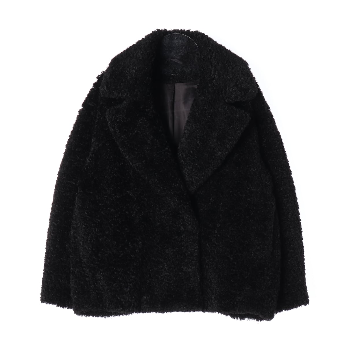 코스 22FW 오버핏 컬리 텍스처 퍼 코트 재킷 상세 이미지 1