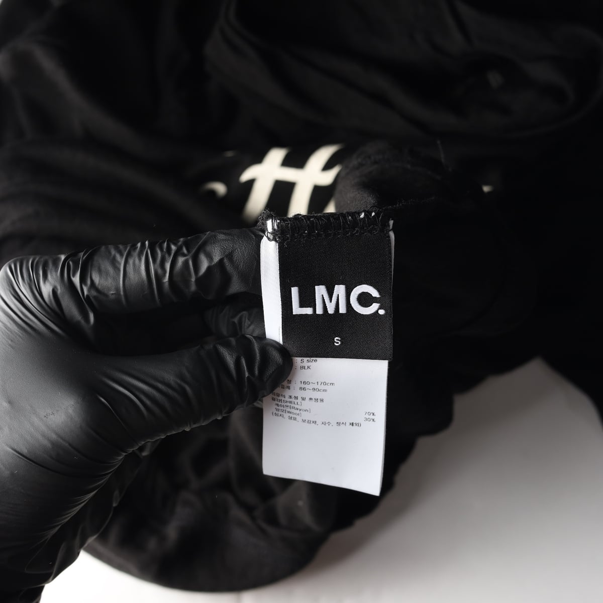 엘엠씨 LMC 24FW 쉬어 하이넥 롱 슬리브 긴팔 티셔츠 상세 이미지 3