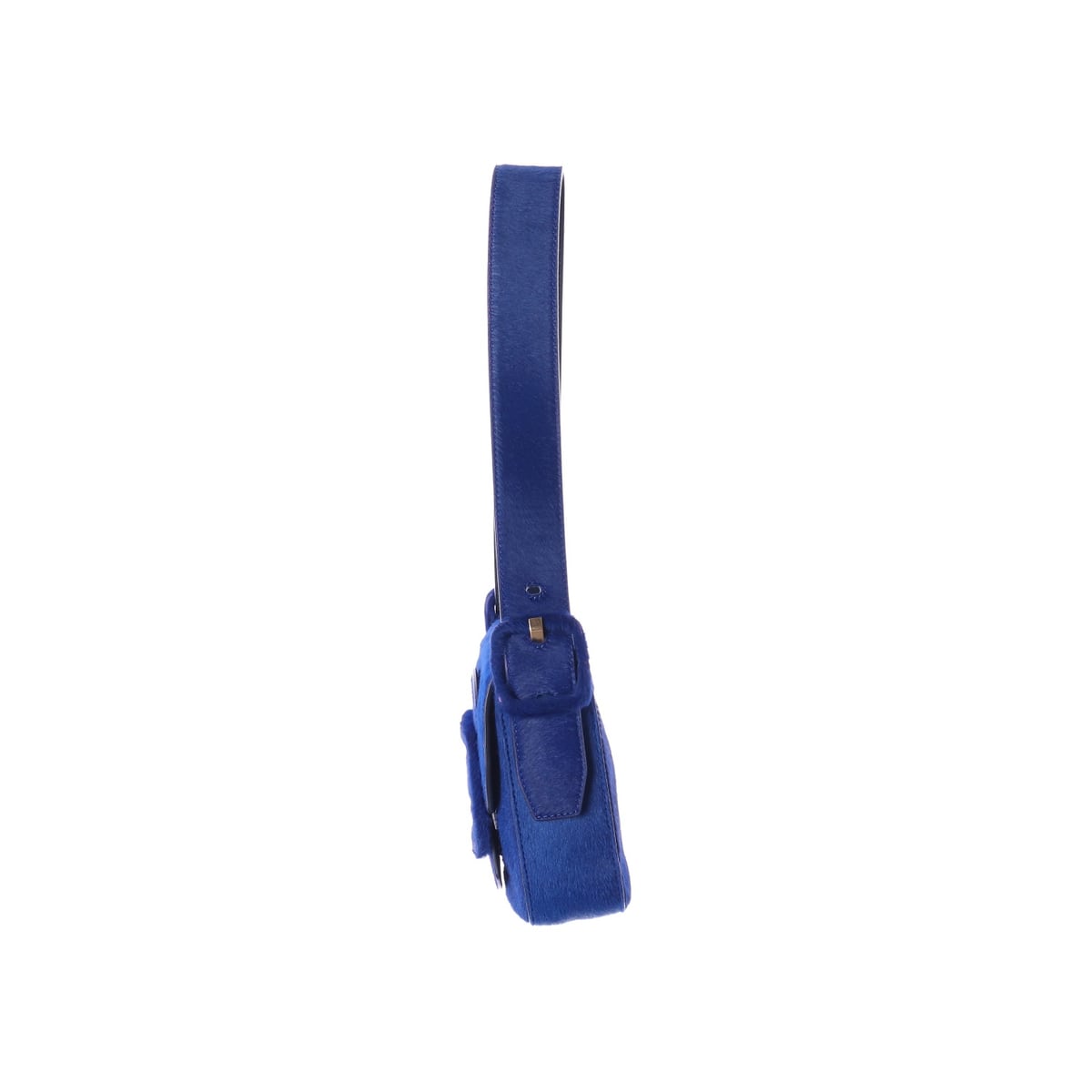 토리버치 Sawyer Calf Hair 송치 가죽 미니 숄더백 블루 상세 이미지 4