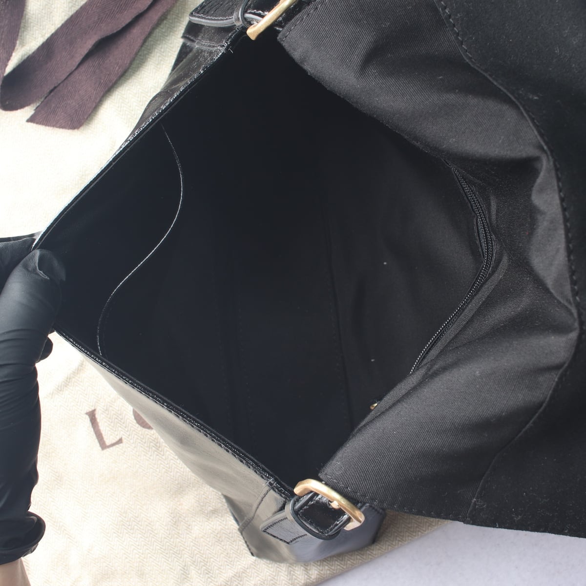 루에브르 23FW 삭 드 자뎅 라지 숄더백 상세 이미지 8