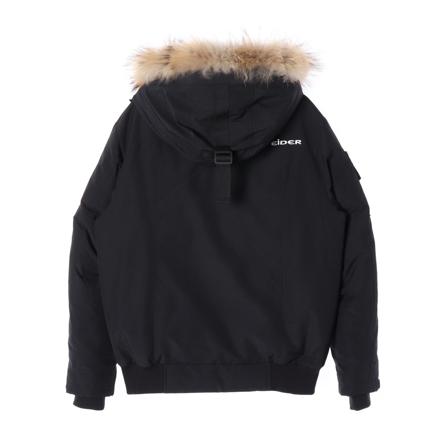 아이더 22FW 구스다운 후드 퍼 숏패딩 스투키 다운 재킷 이미지 3