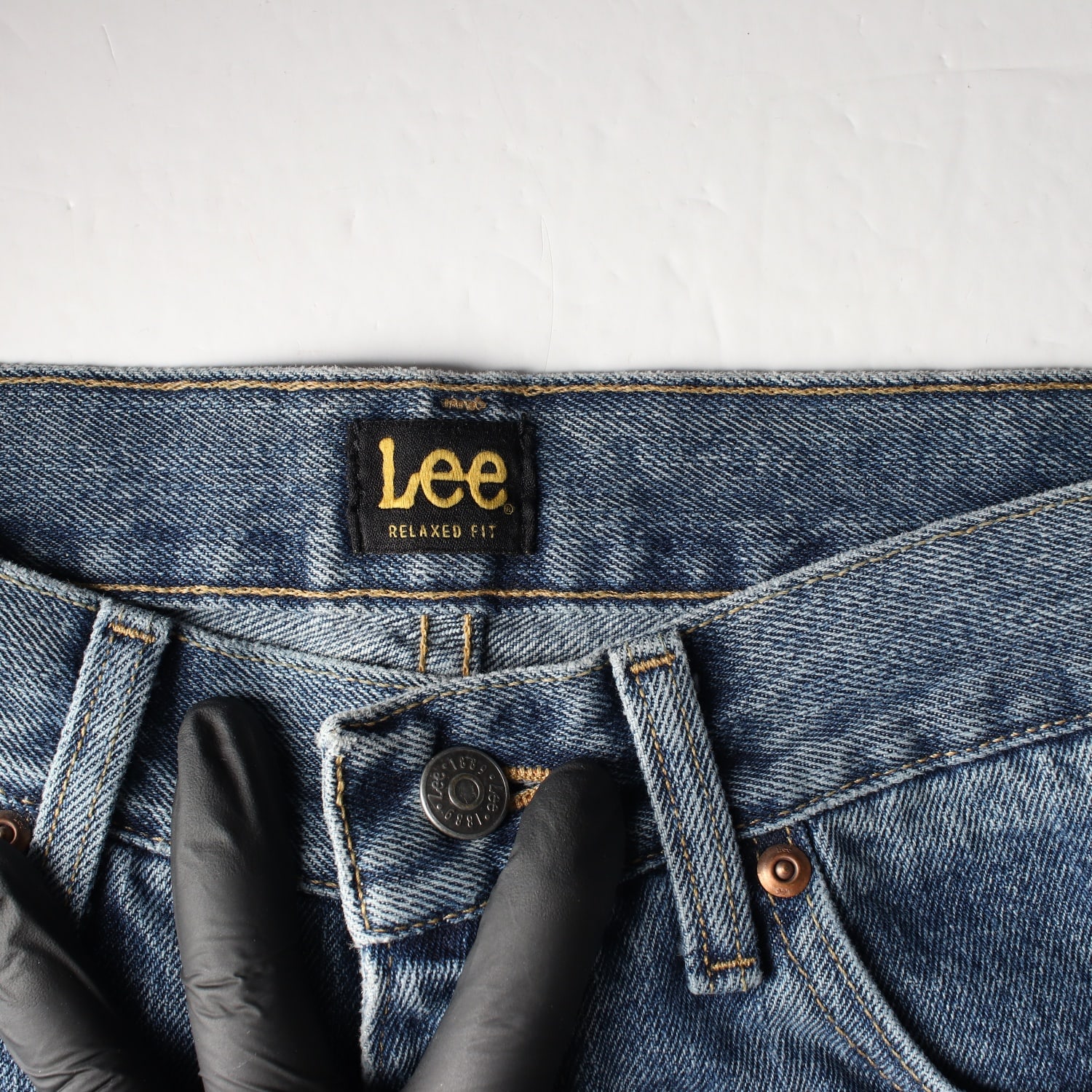 리 Lee 릴렉스핏 코튼 데님팬츠 W29 L30 이미지 3