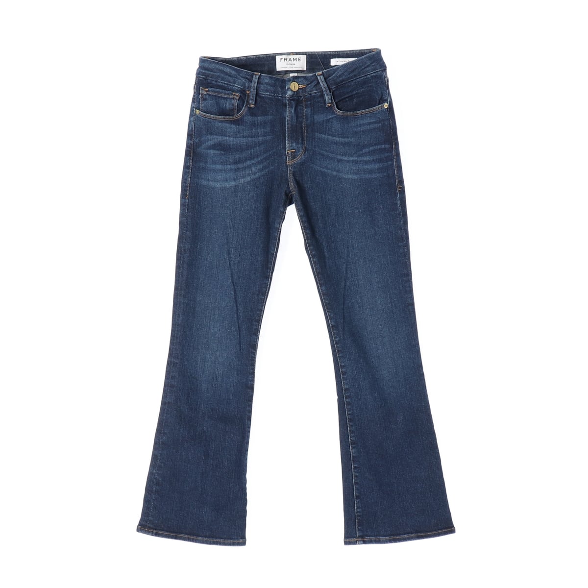프레임 Le Crop Mini Boot 크롭 부츠컷 데님 팬츠 상세 이미지 1