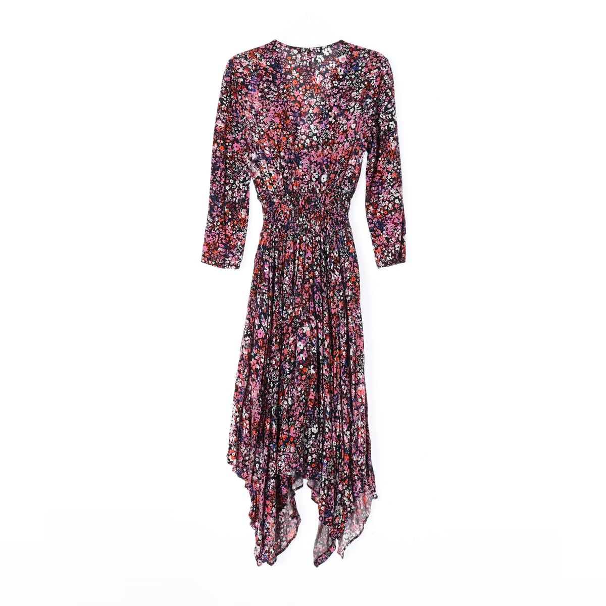 마쥬 플로럴 패턴 밴딩 롱 드레스 원피스 상세 이미지 2