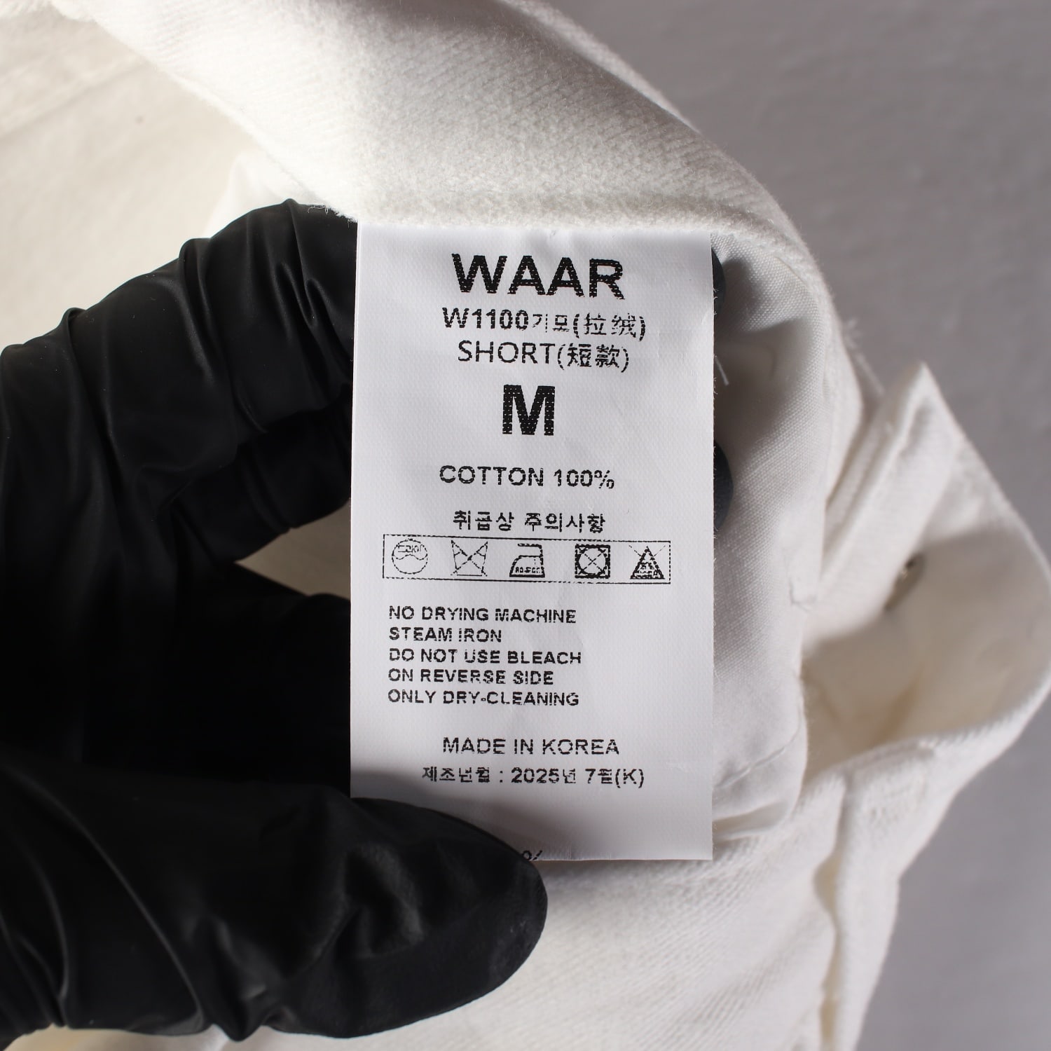 와르 포 우먼 WAAR 25FW W1100 기모 플레어핏 부츠컷 데님팬츠 이미지 4