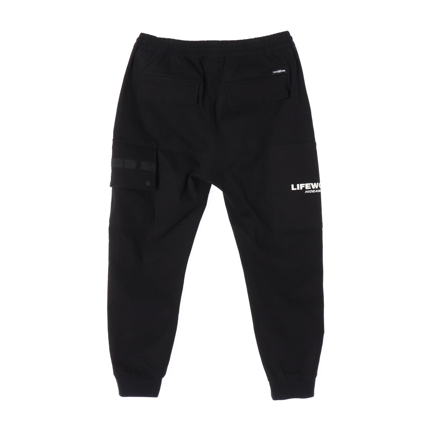 라이프워크 22FW L1 테이프 카고 기모 안감 조거 팬츠 이미지 2