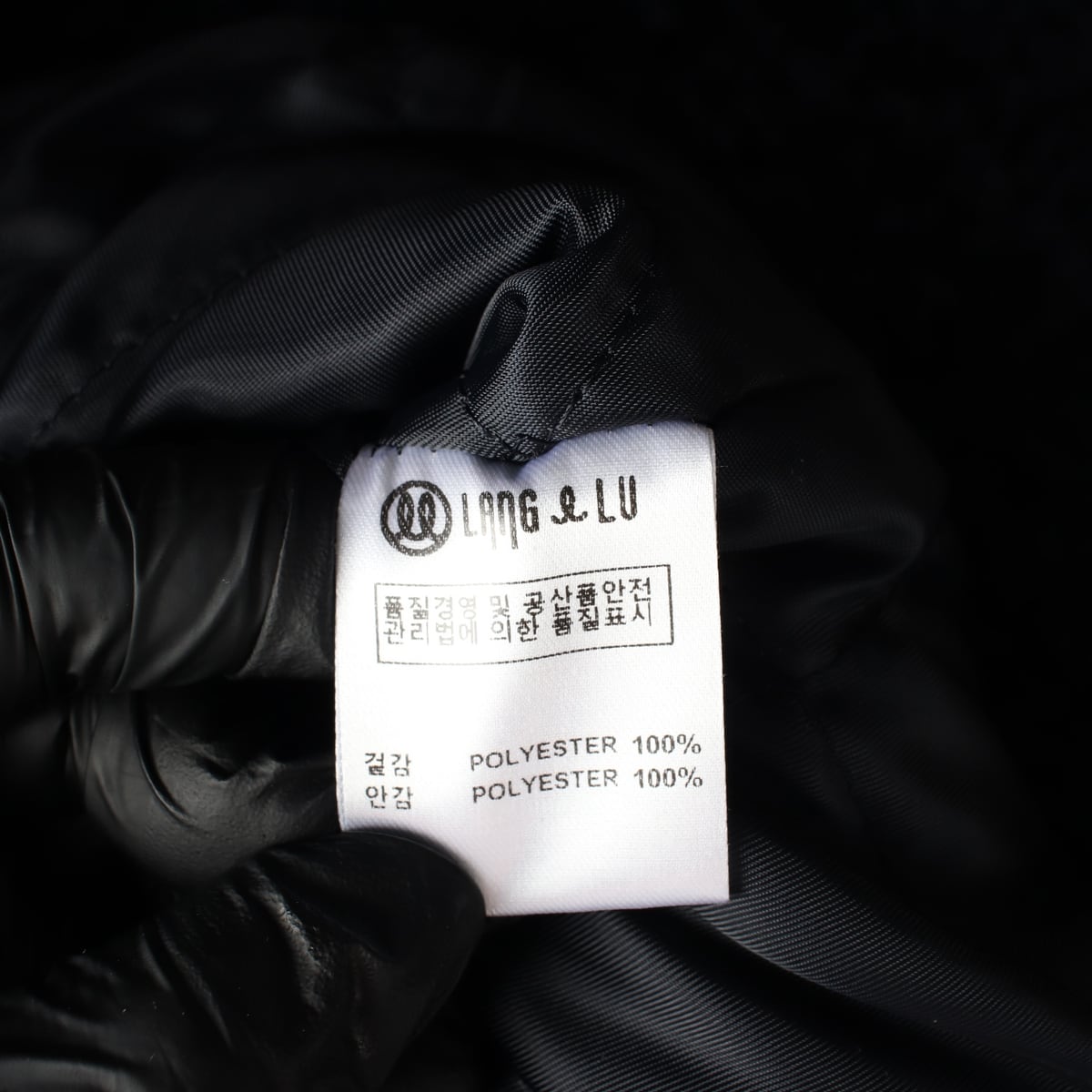 랭앤루 22FW 오버핏 부클레 토글 버튼 숏 코트 자켓 상세 이미지 4