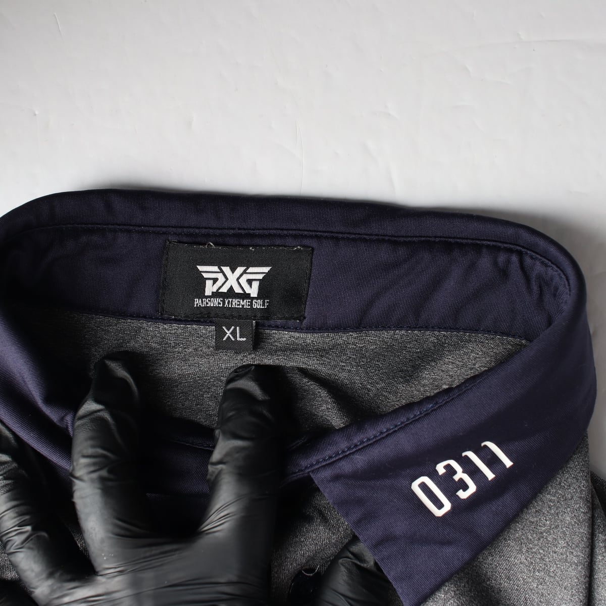 피엑스지 PXG 골프 0311 카라 배색 폴로 반팔 티셔츠 상세 이미지 3