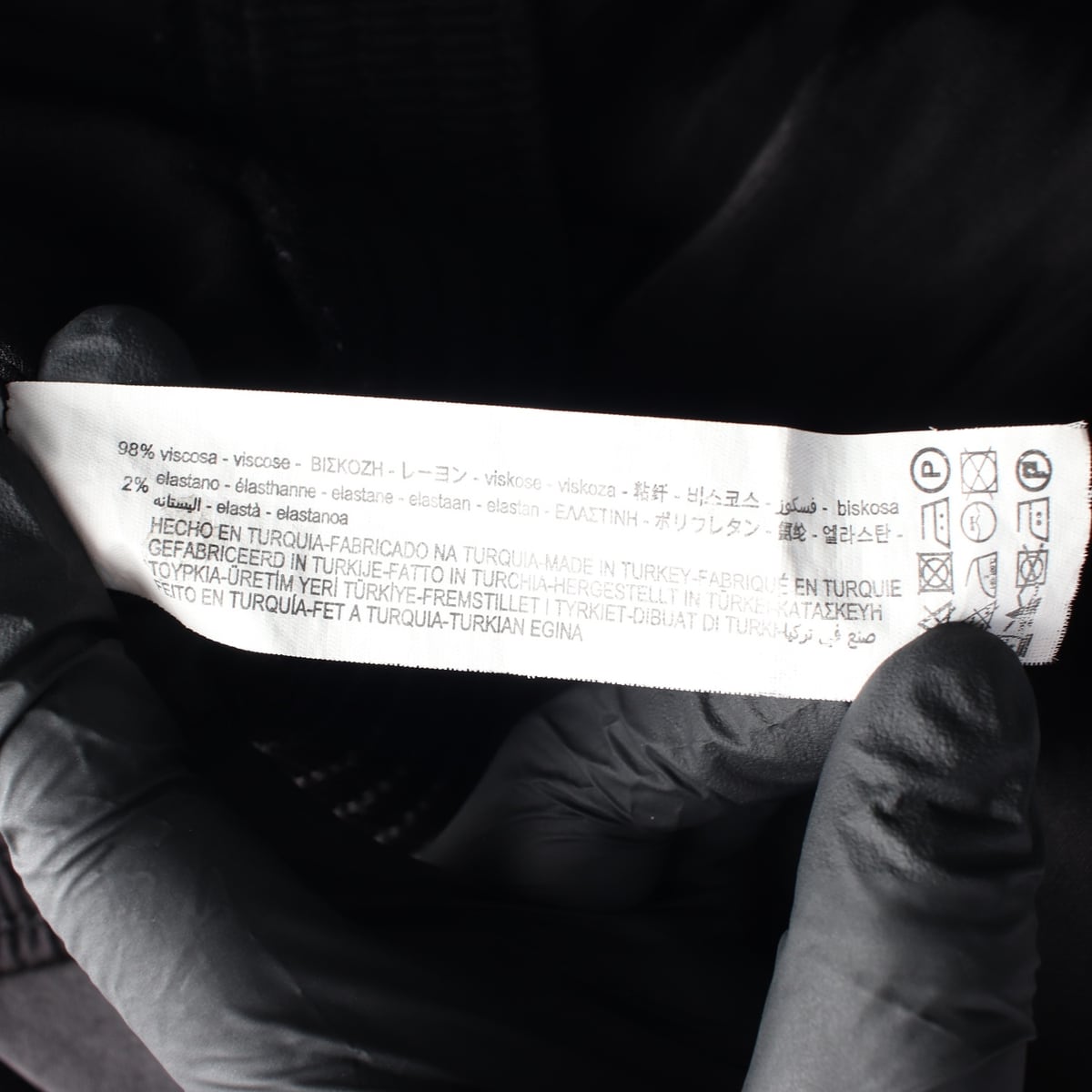 자라 하이넥 크롭 집업 셔링 재킷 상세 이미지 4