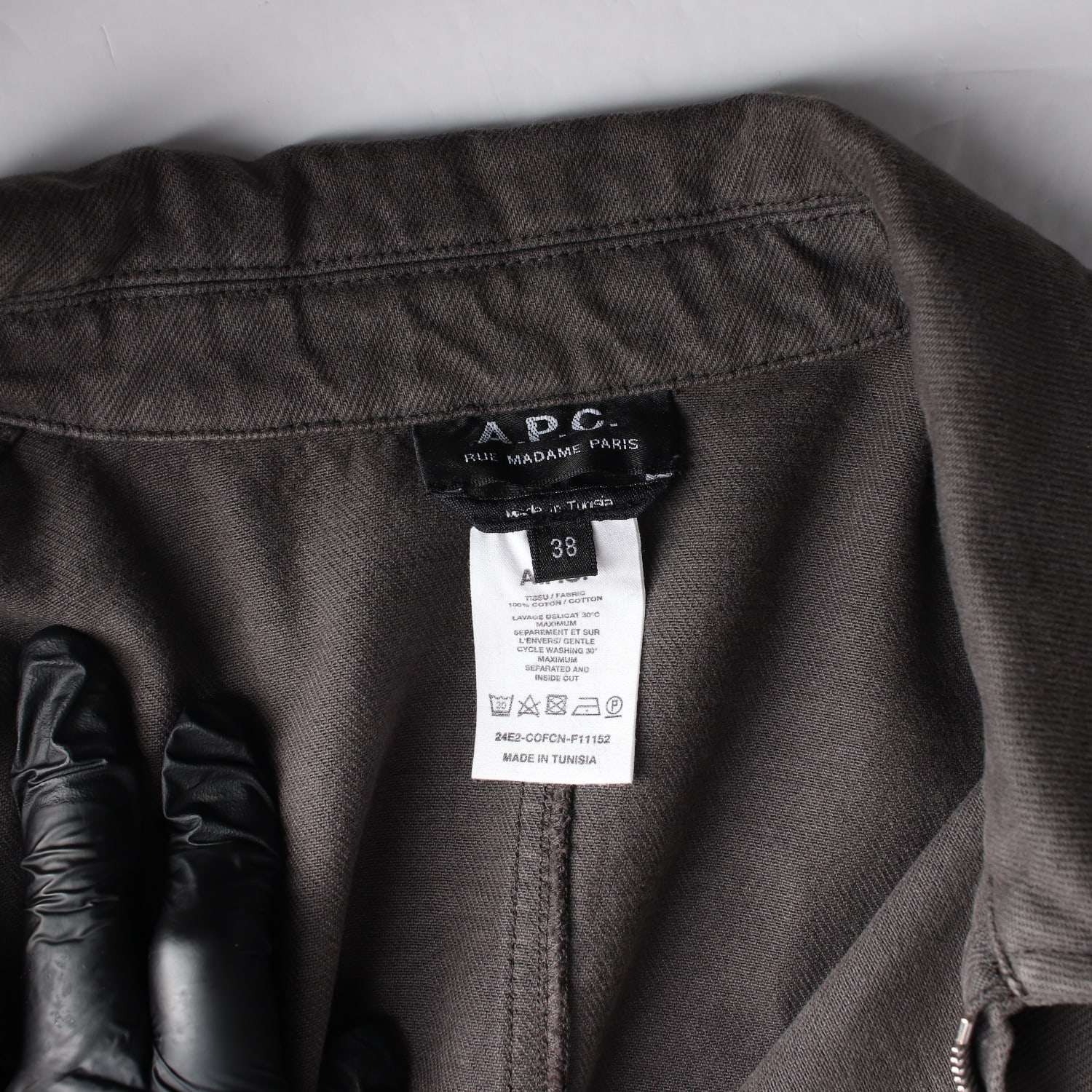 아페쎄 APC 24SS 벨티드 코튼 반팔 Hills 힐스 점프수트 이미지 3