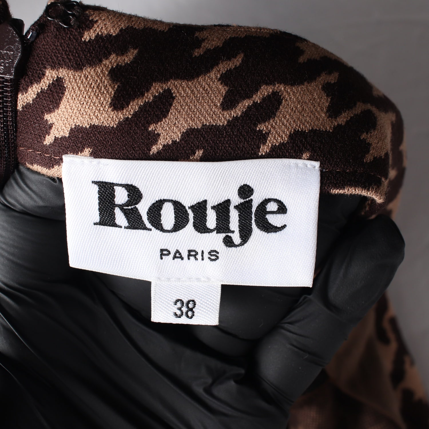 루즈 Rouje 21FW 하운드투스 자카드 저지 스커트 이미지 3