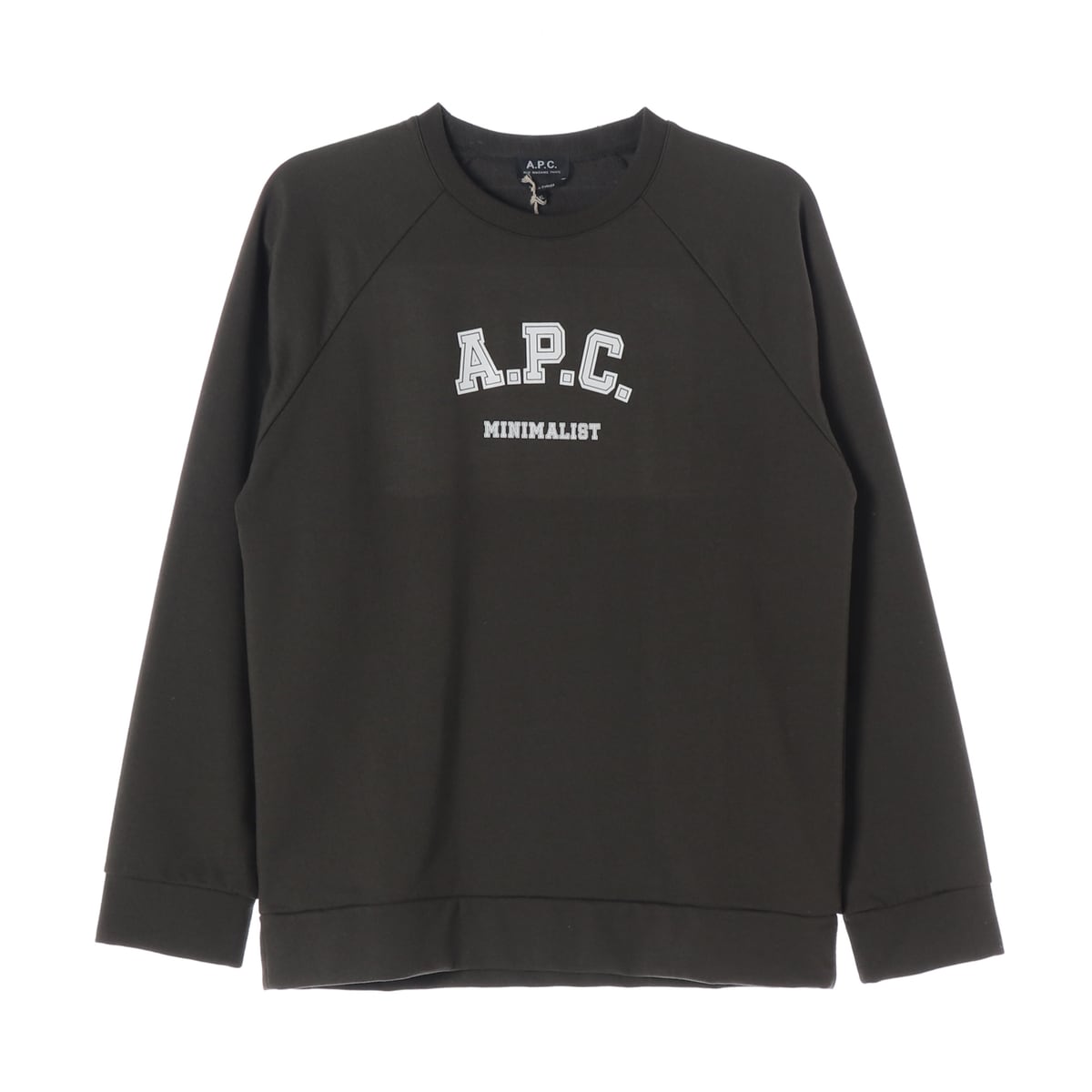 (새상품) 아페쎄 APC 22SS PHIL 필 로고 맨투맨 카키 밀리터리 상세 이미지 1
