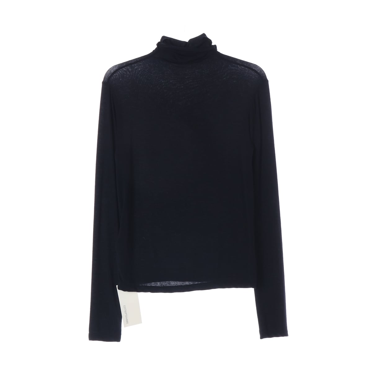 (새상품) 르917 르셉템버 24FW 울 블렌드 터틀넥 목폴라 긴팔 티셔츠 상세 이미지 1
