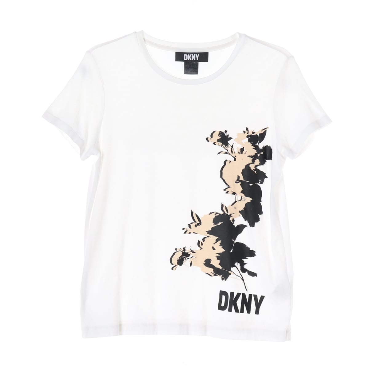 디케이엔와이 DKNY 22SS 그래픽 프린트 면 모달 반팔 티셔츠 상세 이미지 1