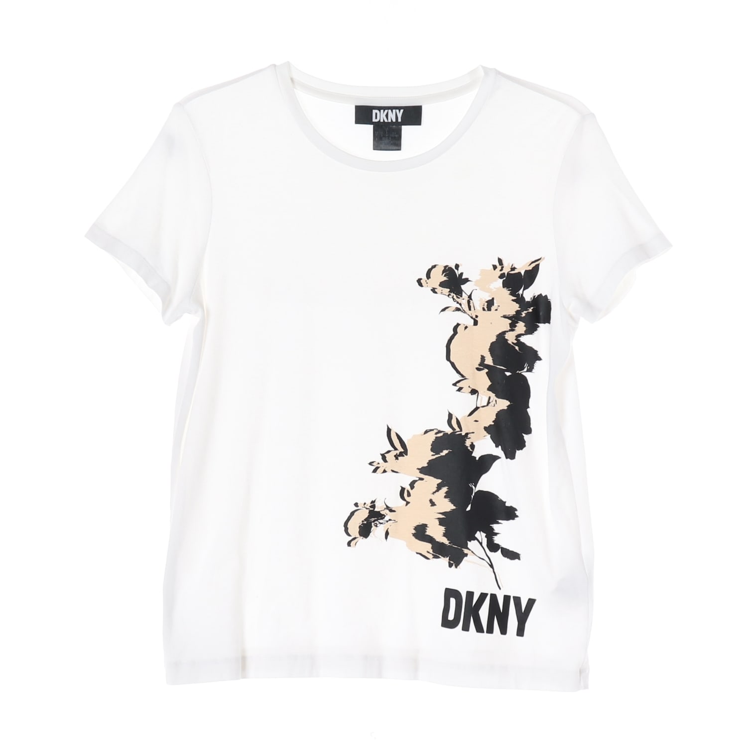 디케이엔와이 DKNY 22SS 그래픽 프린트 면 모달 반팔 티셔츠 이미지 1