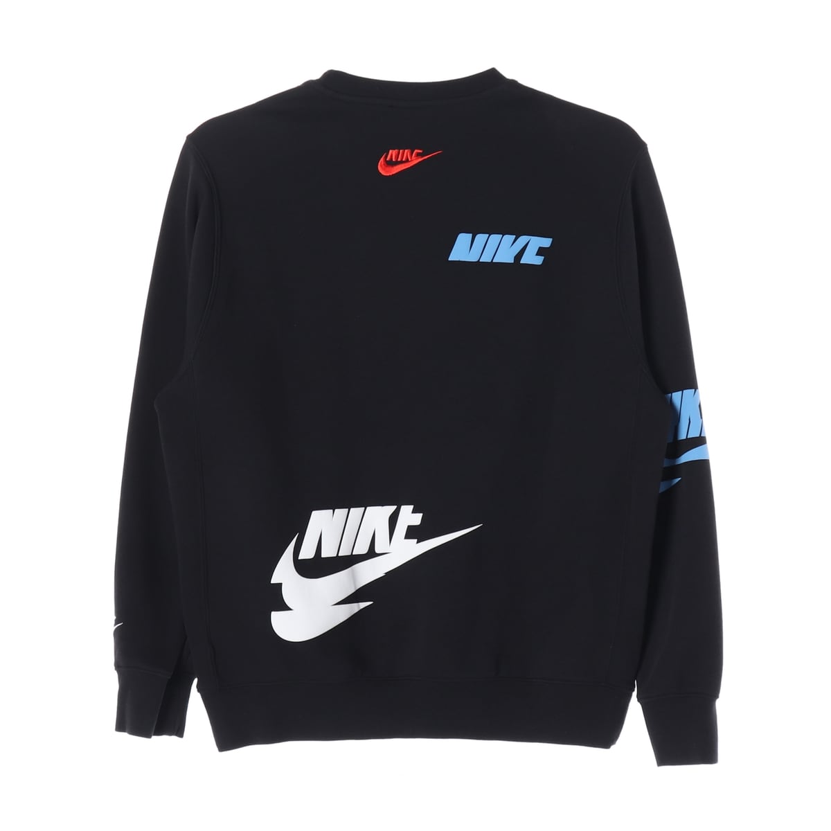 나이키 21FW 멀티 로고 그래픽 프린트 코튼 혼방 맨투맨 상세 이미지 2